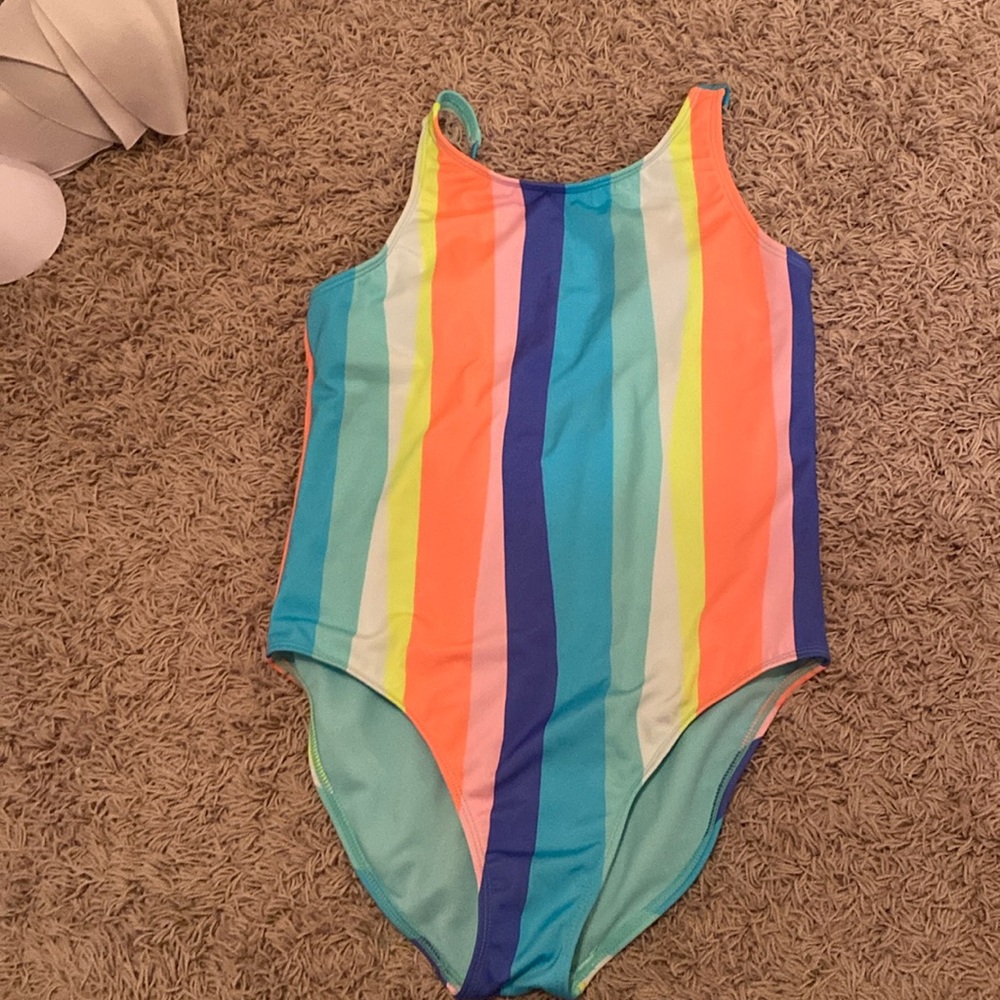 WonderNation Colorful Striped OnePiece
